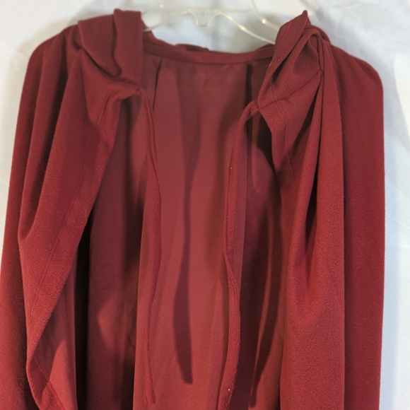New Women Valentines handmade long hooded red cape cloak unisex - Picture 4 of 6
